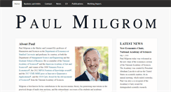 Desktop Screenshot of milgrom.net